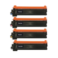 Brother TN221 & TN225 High-Yield Compatible Toner Cartridge 4-Pack Combo
