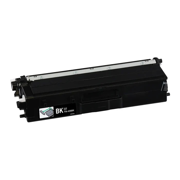 Brother TN436BK Black Super High-Yield Compatible Toner Cartridge