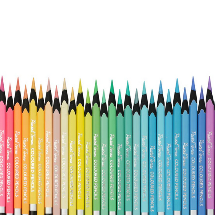 Brustro Artist's Pastel Tone Coloured Pencils Set