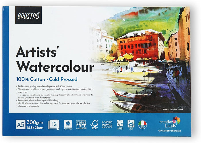 Brustro Artists Watercolour Pad