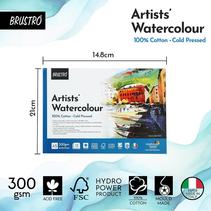 Brustro Artists Watercolour Pad
