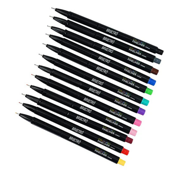 Brustro Coloured Fineliner Set