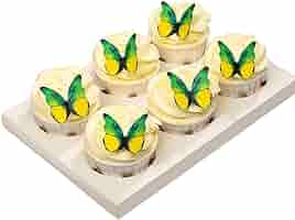 Butterflies / Custom Wafer Paper Print UNCUT