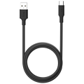 Câble Daiko USB-C vers USB-A 1m noir TPE