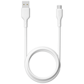 Câble Daiko USB-C vers USB-A 1m blanc silicone
