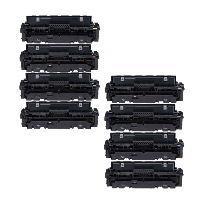 Canon 046H Compatible High-Yield Toner Cartridge 8-Pack Combo