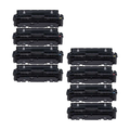 Canon 046H Compatible High-Yield Toner Cartridge 8-Pack Combo