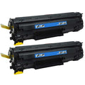 Canon 126 (3483B001) Black Compatible Toner Cartridge Twin Pack