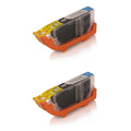 Canon CLI-221BK (2946B001) Black Compatible Ink Cartridge Twin Pack