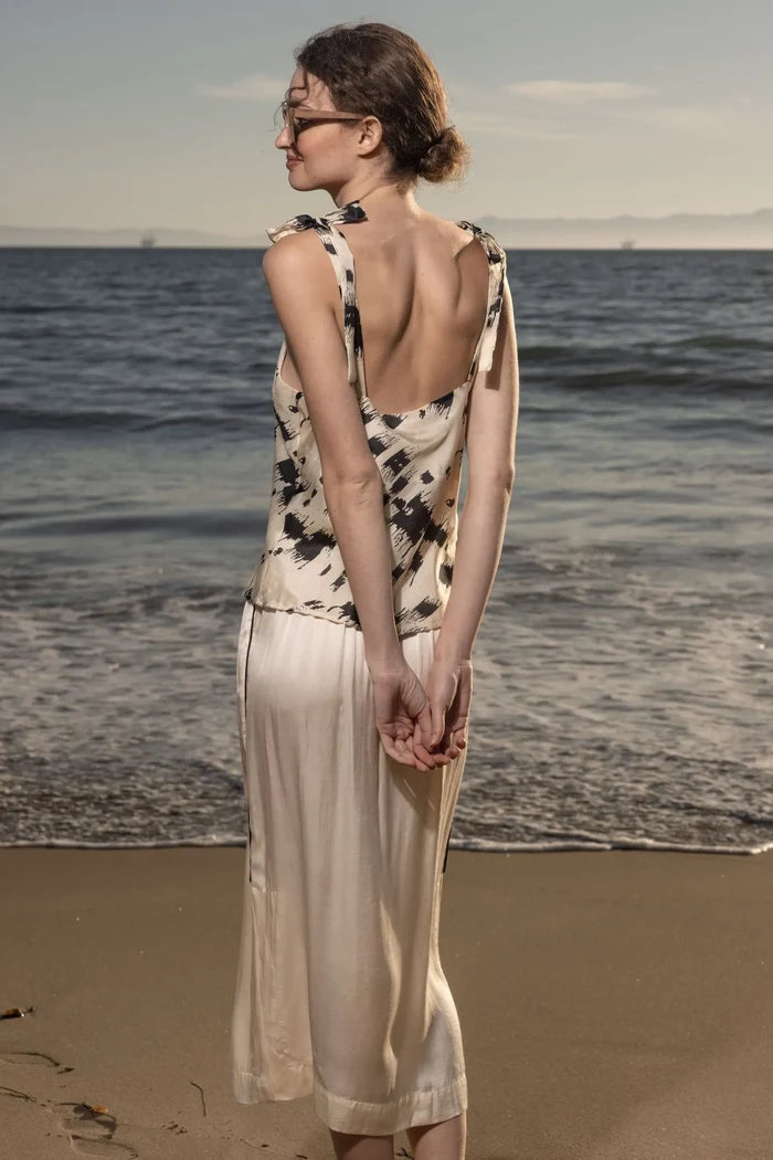Caraco Top - Winter Silk - Heidi Merrick