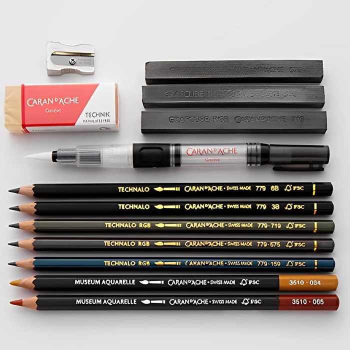 Caran d'ache Multi Technique Sketching Set
