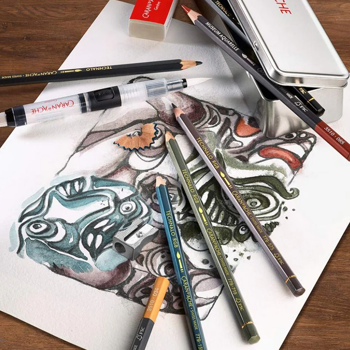 Caran d'ache Multi Technique Sketching Set