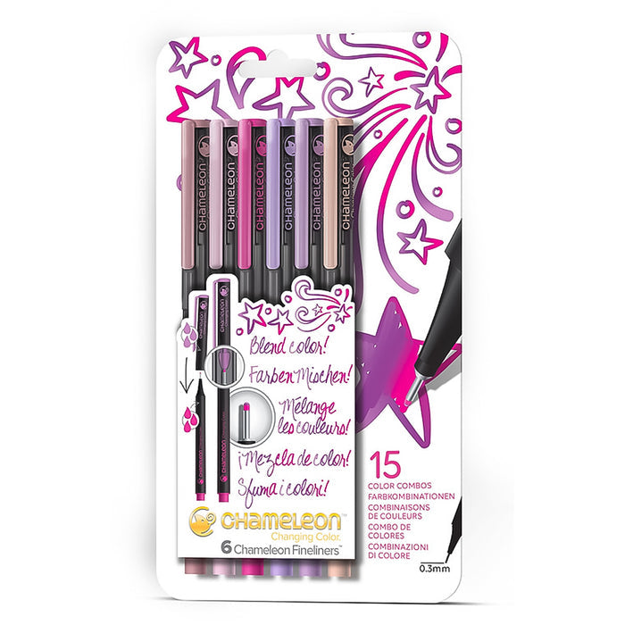 Chameleon Fineliners Floral Colors Set