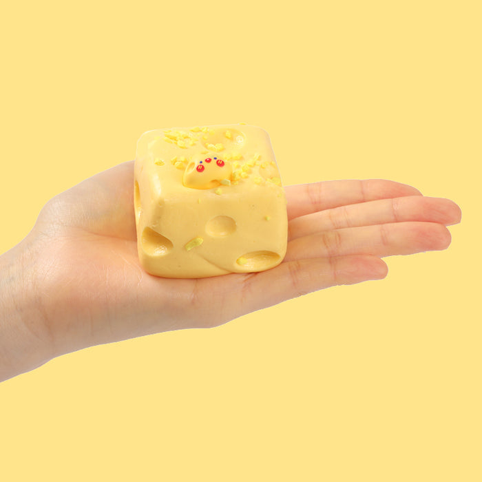 Cheese Block Taba Squishy