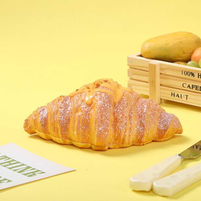 Cheese Croissant Slow Rising Squishy