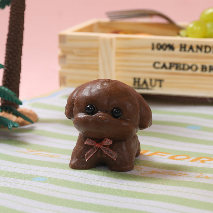 Chocolate Lovely Puppy Taba Squishy
