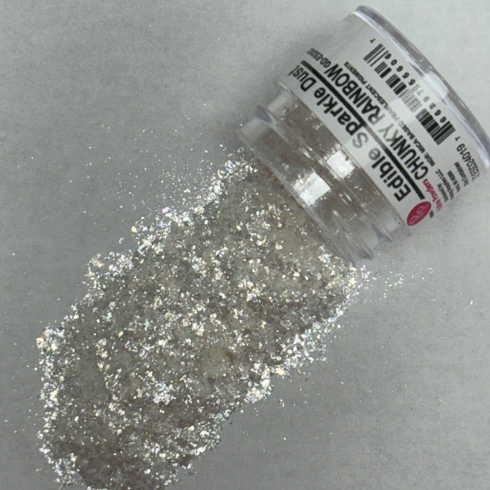 Chunky Rainbow Edible Glitter