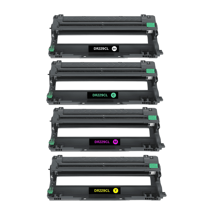 Compatible Brother DR229CL High Yield 4-Pack Combo Drum Unit