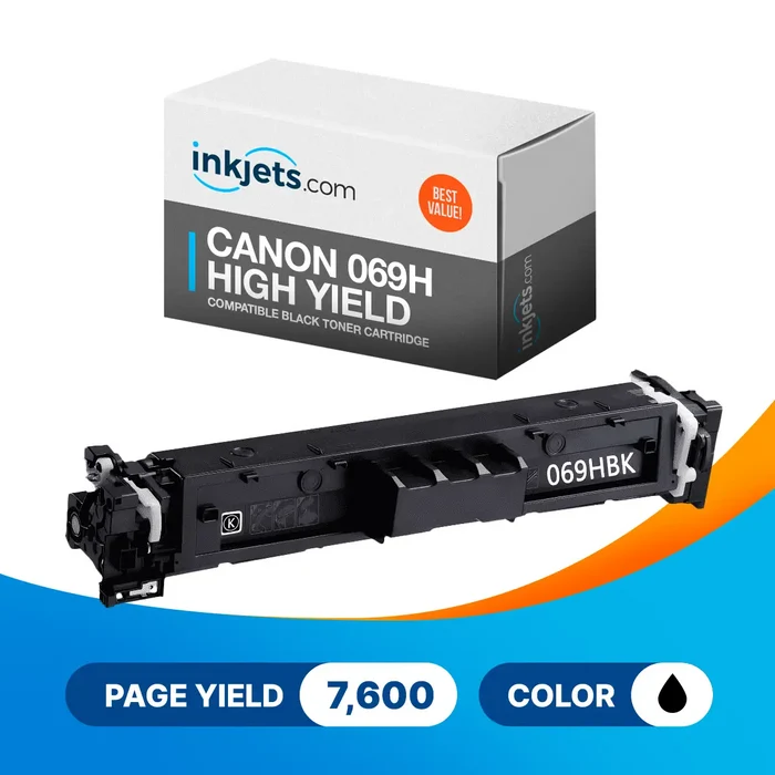 Compatible Canon 069H High Yield Black Toner Cartridge