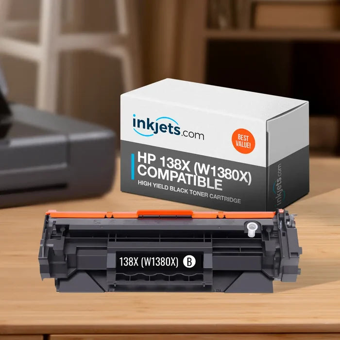 Compatible HP 138X (W1380X) High Yield Black Toner Cartridge
