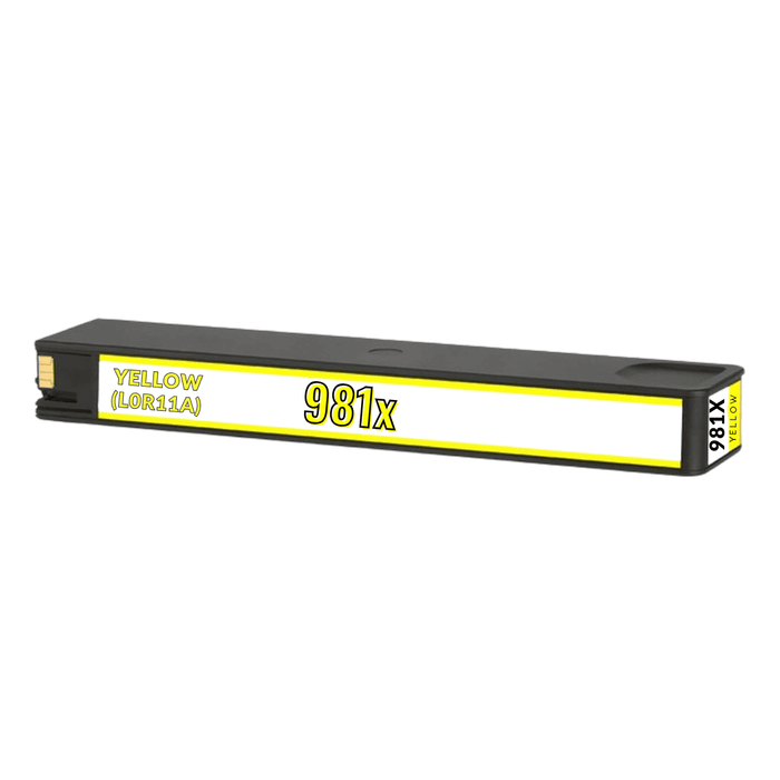 Compatible HP 981X (L0R11A) High Yield Yellow Toner Cartridge