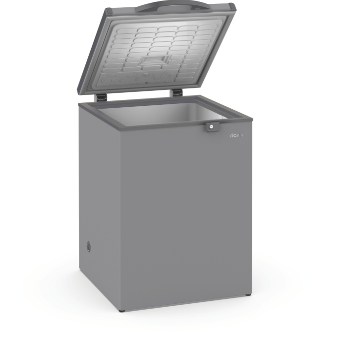 Congélateur DAIKO 129 L Silver – Congélation Rapide – CGH170QXK
