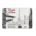 Conte a Paris Assorted Graphite Pencil Drawing - Set of 12