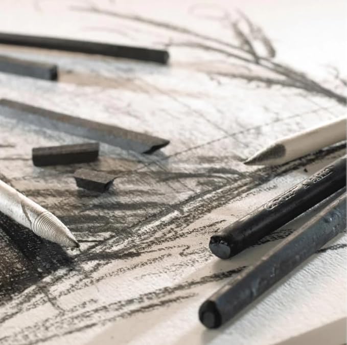 Conte a Paris natural charcoals - Set of 5
