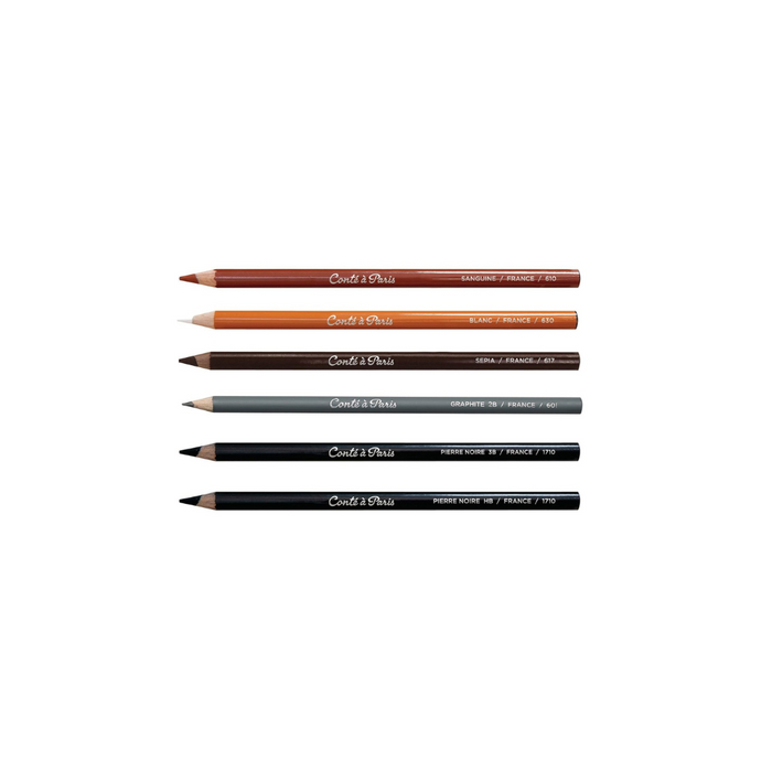 Conte A Paris Pencil Set - Pack of 6