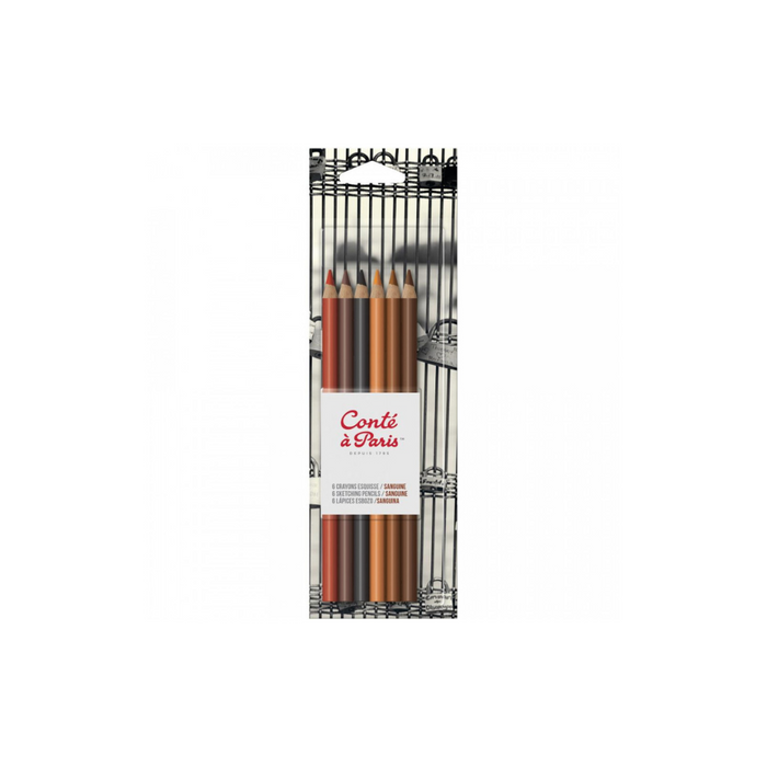 Conte A Paris Pencil Set - Pack of 6