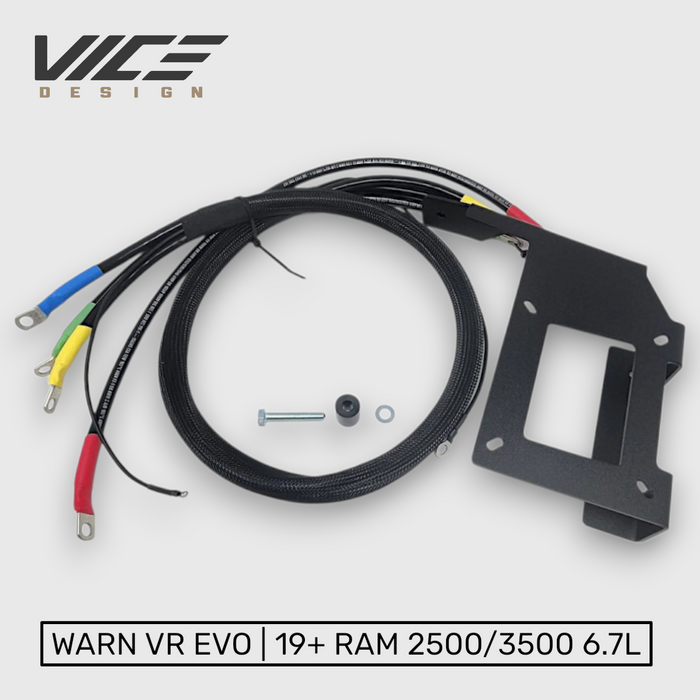 Control Box Relocation Kit | WARN VR EVO Control Box Relocation Kit | RAM Trucks