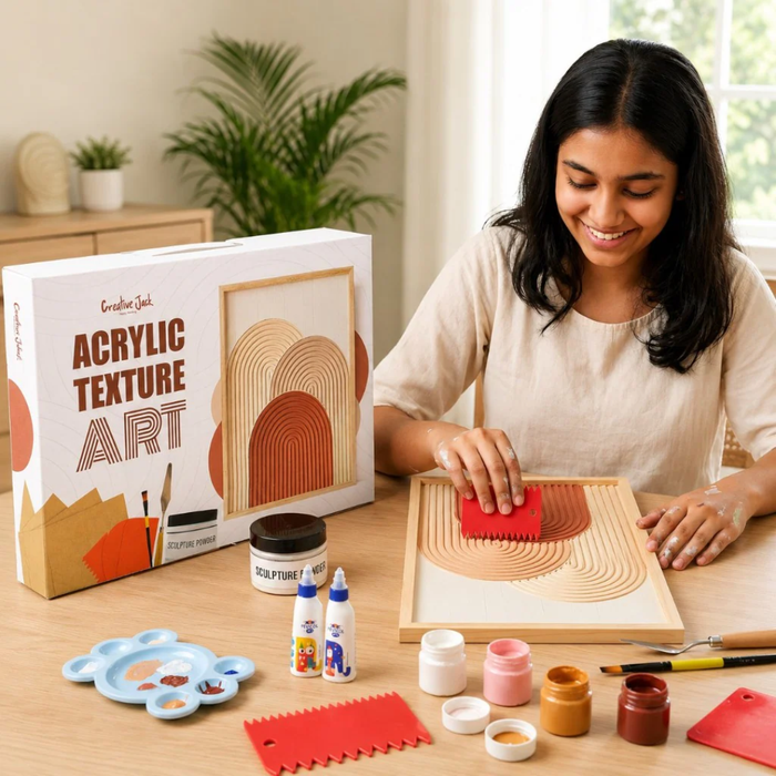 Creative Jack Acrylic Texture Art Kit