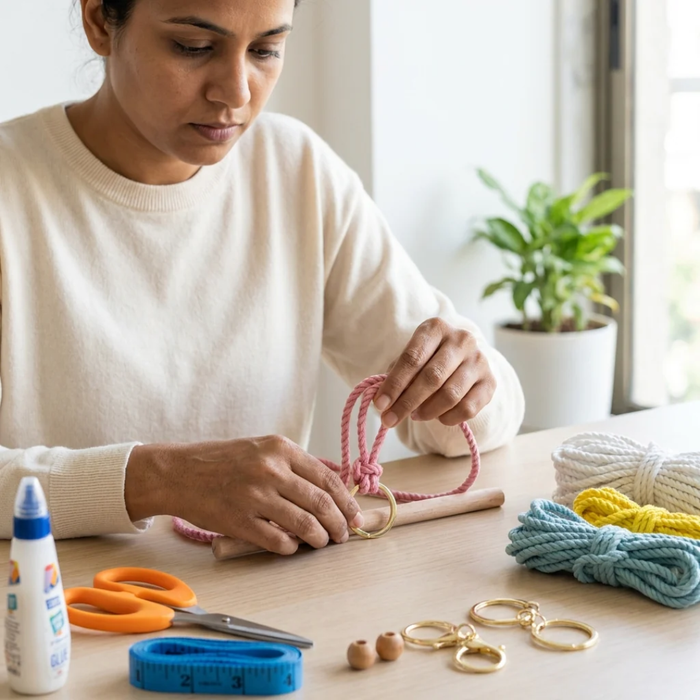 Creative Jack Macrame Making Knotting Kit for Teens & Adults Age 14+