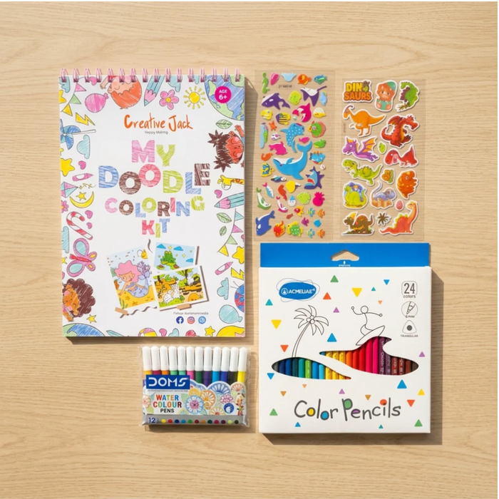 Creative Jack My Doodle Coloring Kit DIY Coloring & Drawing Kit