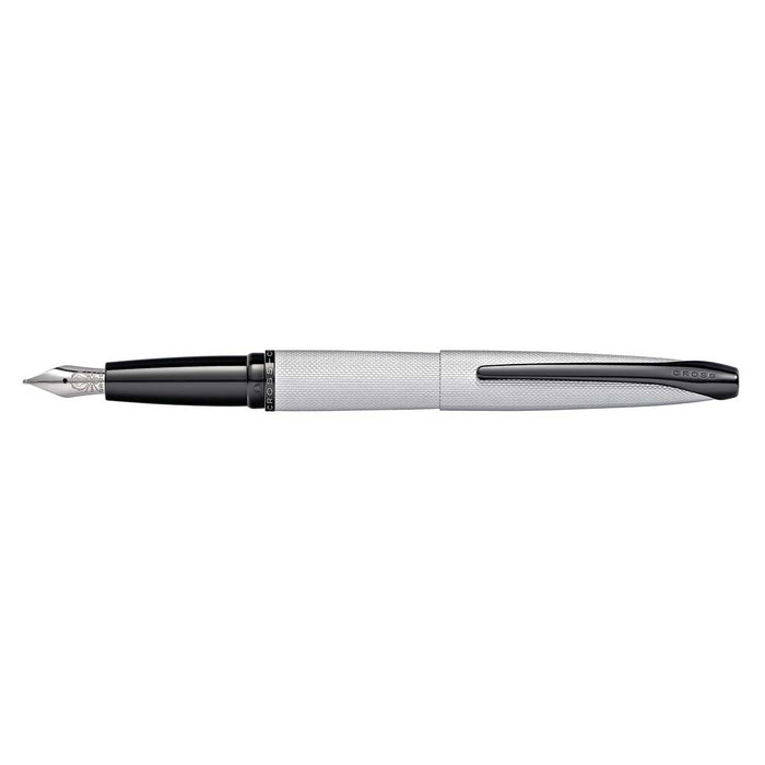 Cross ATX Brushed Chrome Fountain Pen Fine, 886-43FS  Cross Fountain Pens