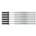 Cross Rollerball Refill Gel Ink , Black, 0.7mm Medium - 8523 Pack of 6  Cross Rollerball Refills