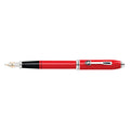 Cross Townsend Scuderia Ferrari Rosso Corsa Red Lacquer 18KT Gold Nib Fountain Pen Medium  Cross Fountain Pens