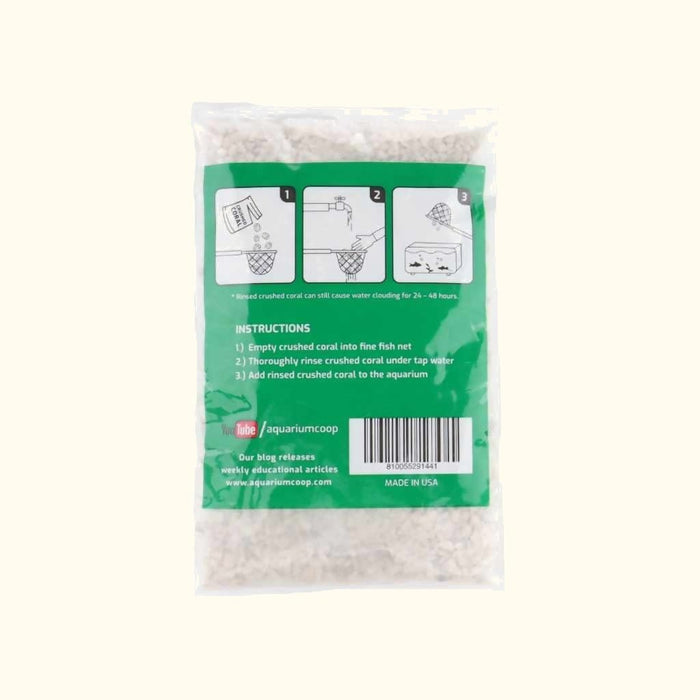 Scratch and Dent Crushed Coral 1 Pound - Aquarium Co - Op