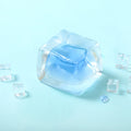 Crystal Blue Ice Cube Taba Squishy