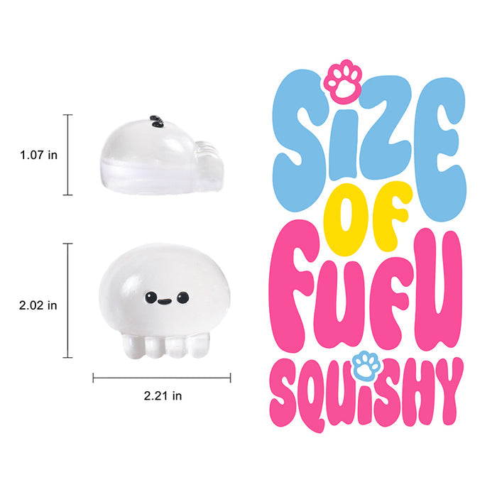 Crystal-clear Jellyfish Taba Squishy