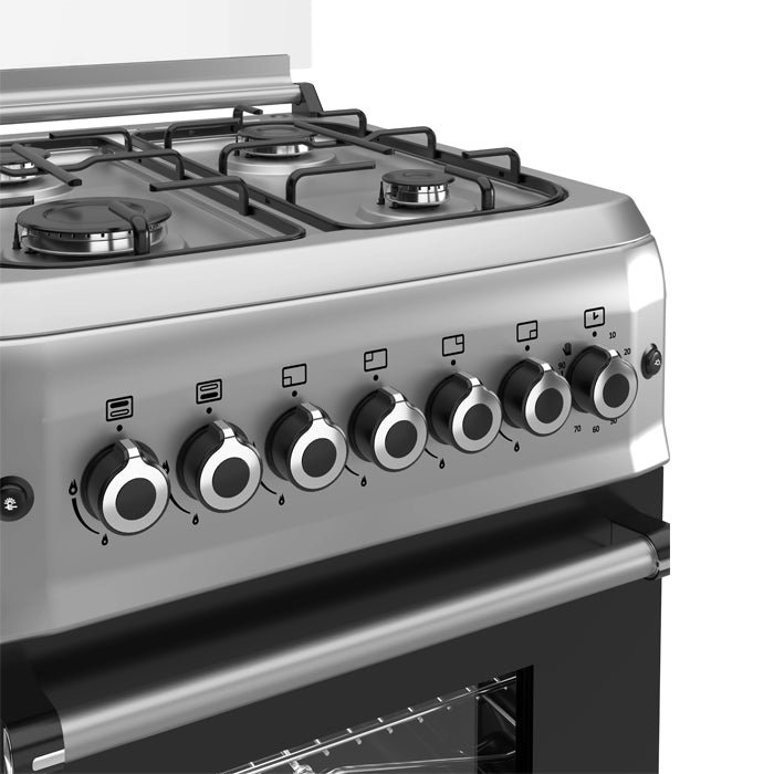Cuisinière à gaz 50cm 4 brûleurs grill Daiko