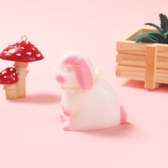 Cute Pink Bunny Taba Squishy