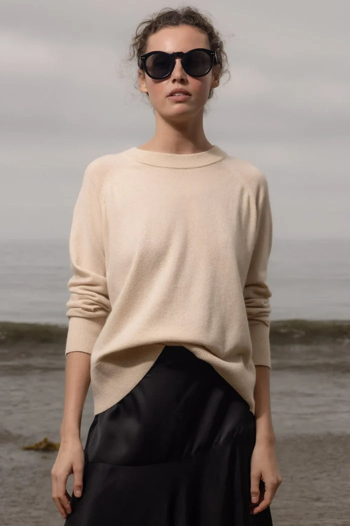 Daily Sweater - Antique Cream - Heidi Merrick