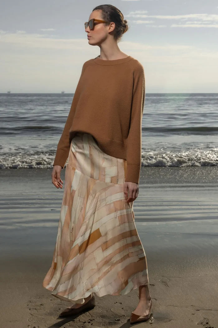 Daily Sweater - Chestnut - Heidi Merrick
