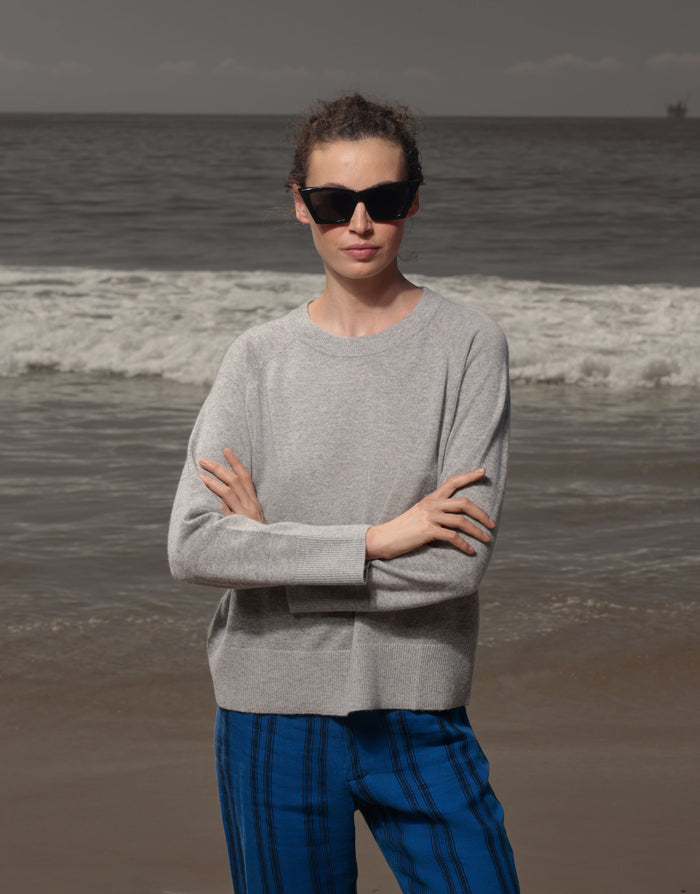 Daily Sweater - Heather Grey