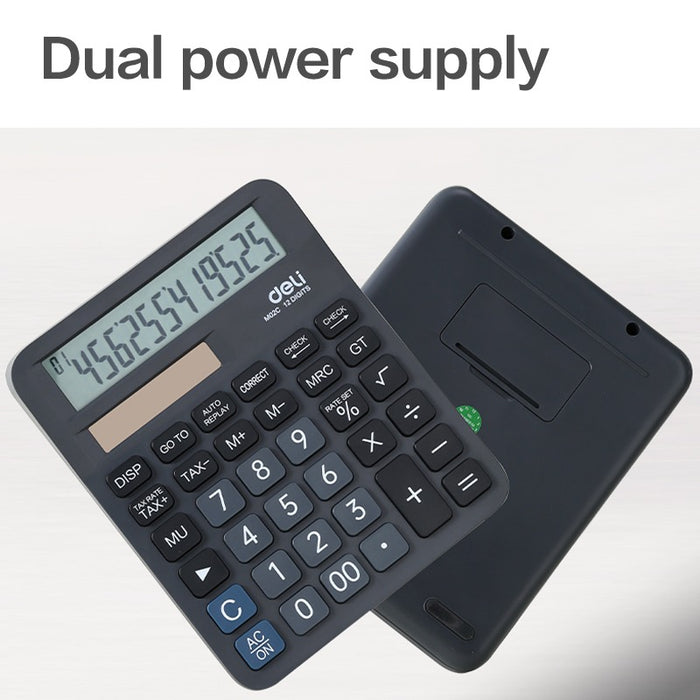 Deli Aldeas Check Desktop Calculator