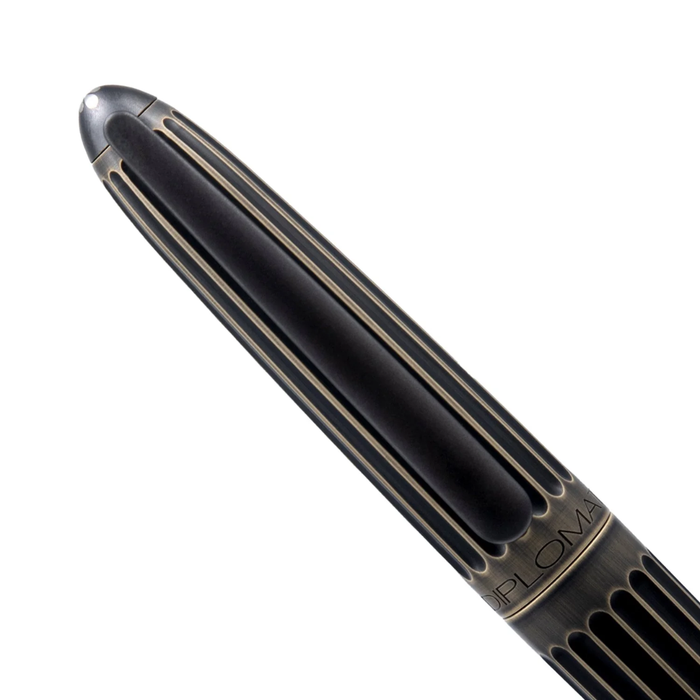 Diplomat Aero Oxyd Brass Ballpoint Pen