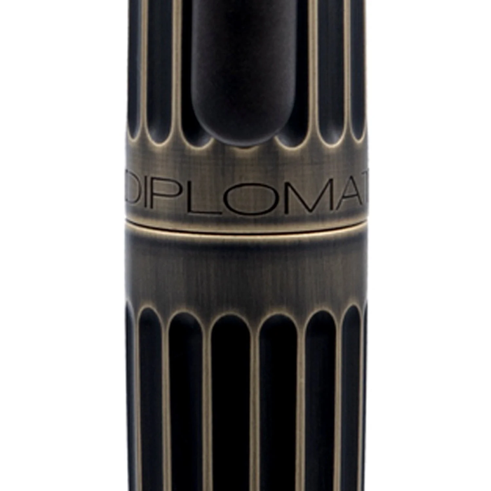 Diplomat Aero Oxyd Brass Roller Ball Pen