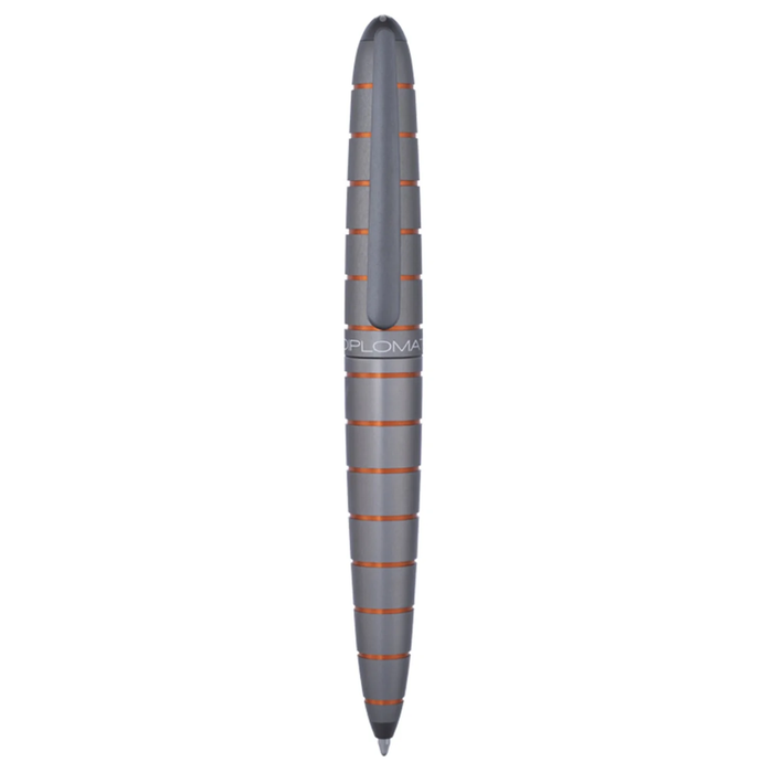 Diplomat Elox Ring Grey/Orange Ballpoint Pen D40354040