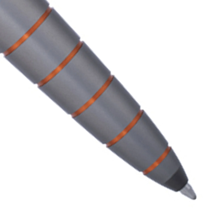 Diplomat Elox Ring Grey/Orange Ballpoint Pen D40354040